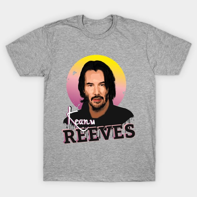 Keanu Reeves T-Shirt T-Shirt by Olgakunz